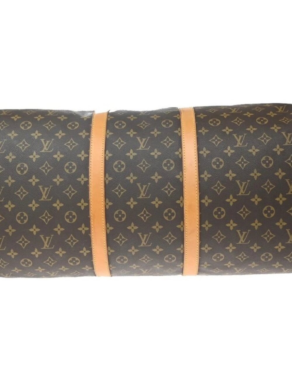 LOUIS VUITTON Keepall Bandouliere 60 2Way Hand Bag Monogram Brown - Picture 6 of 16